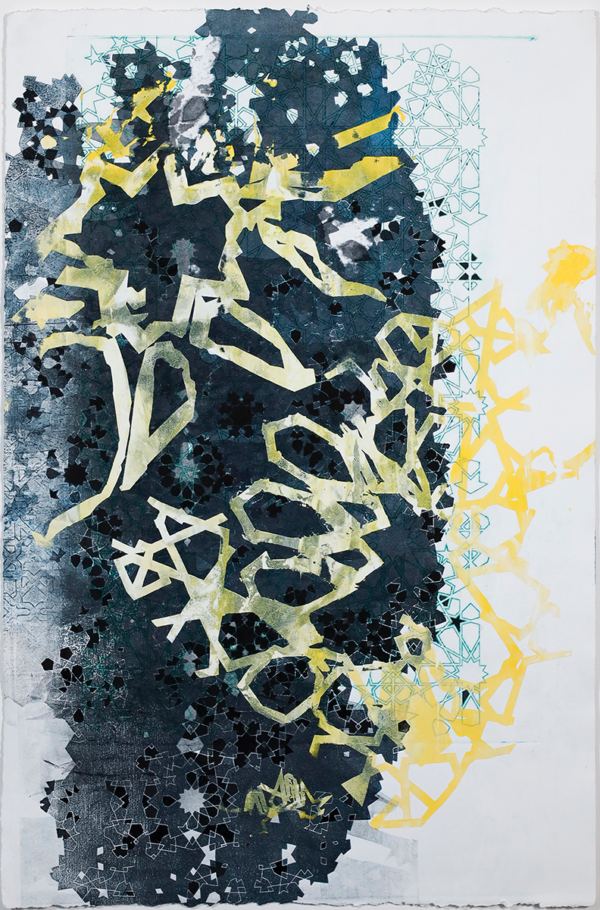 Bushra Gill - Bending Structures Yellow