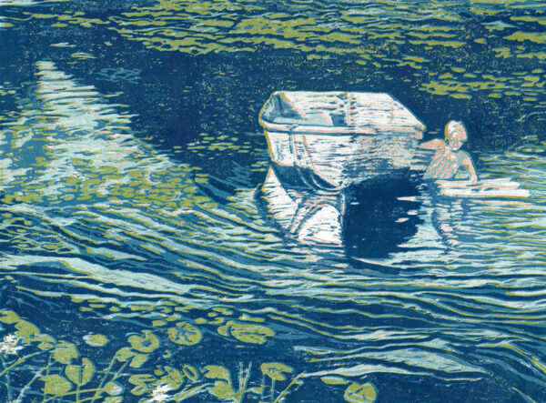 Donna W. Brown - Girl and Boat