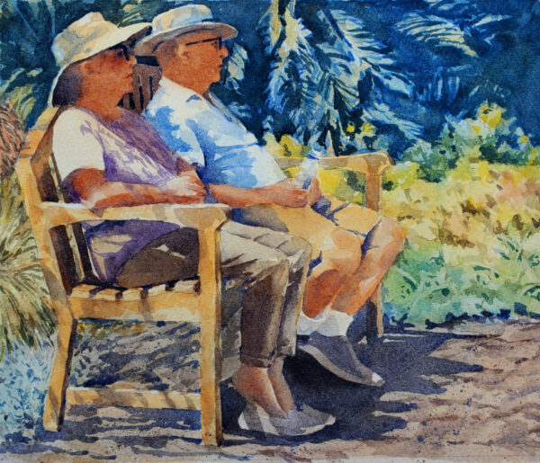Barbara Lind - Ruth Bancroft Garden Couple