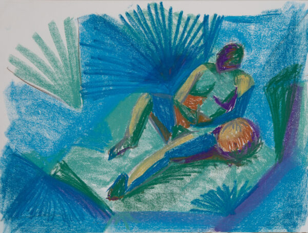 Briana Van Den Broeck - Blue Recline