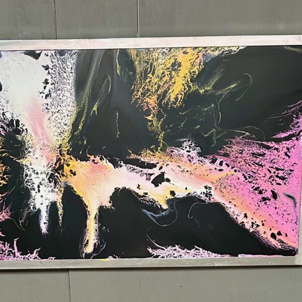 Image showing painting with abstract hues