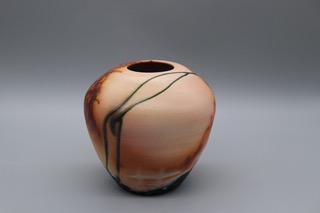 Kate Chenok - Saggar Fired Pot with Copper Wire Detail