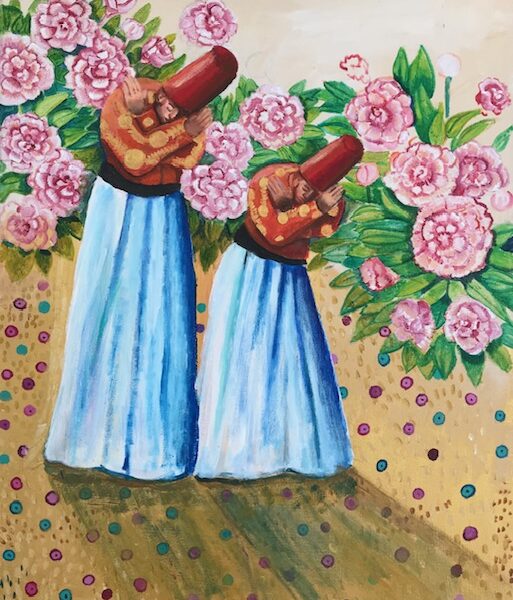 Stephenie Bushra Khan - Dervishes Amongst Peonies