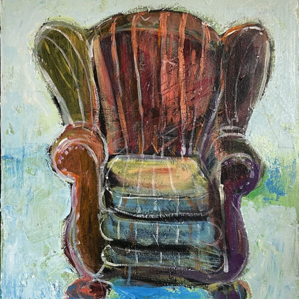 Marcy Wheeler - Comfy Chair In Blue Room