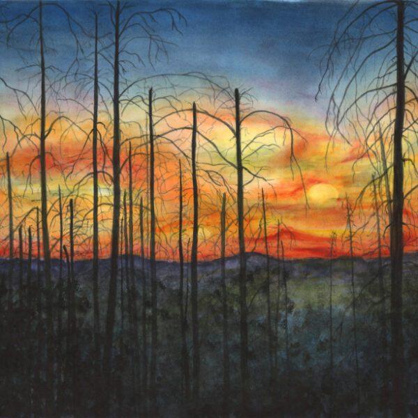 Grace Fong - Fiery Sunset