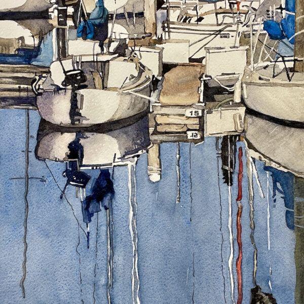 Judy Rowe - Boats in Berkeley