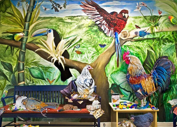 Gail Skoff - Bird waiting room