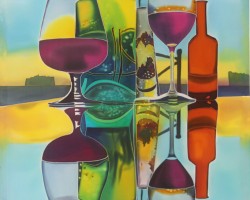Artist: Natasha Foucault
Title: Reflections of San Martin
Size: 23.5” x 37.5”
Media: silk dyes on silk