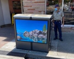 Lake Tahoe by Denise Nomura - 76 Moraga Way (in front of Nation's)