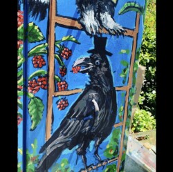 Fairytale Animals (crow) by Tim Hancock - 27 Orinda Way (sidewalk in front of Rite Aid)