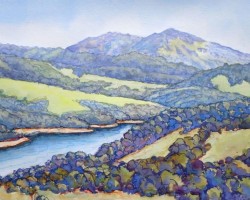Artist: John Finger
Title: Inspired View of San Pablo Reservoir
Size: 12 x 18
Medium: watercolor
Price: $1665