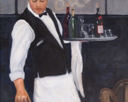 Artist: Jeanette Baird
Title: “L’apres-Midi”
Media: Oil on canvas
Size: 16” x 12”
Price: $550