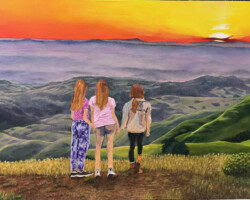 Artist: Sharon Tama
Title: Besties
Media: Acrylic on canvas
Size: 24” x 18”
NFS
