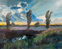 Artist: Marcy Wheeler
Title: Kansas GPS
Media: Acrylic on canvas
Size: 40” x 60”
Price: $4000