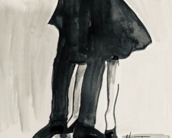 Title: “My Favorite Place"
Dimensions: 14” x 17”
Medium: Ink on paper
Price: $400