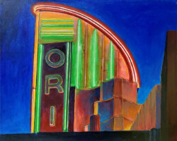 Artist: Lance Jackson
Title: Orinda Theater Evening
Size: 20” w x 16” h
Media: Acrylic
Price: $600