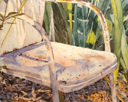 Artist: Barbara Lind
Title: Chair
Size: 12”w x 15”h
Media: Watercolor
Price: $600