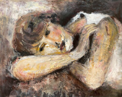 Artist: Ania Lesela
Title: Back in Time
Media: Mixed media on wood
Size: 16 x 20 in
Price: $640