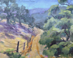 Artist: Leslie Golden
Title: "Between the Oaks"
Medium: Oil on Canvas
Size: 12" x 12"
Price: $325