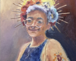 Artist: Leslie Golden
Title: "Mother Nature"
Medium: Oil on Canvas
Size: 11" x 14"
Price: $375 Framed