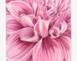 Artist: Alix Watson
Title: Dive Into a Dahlia
Medium: Watercolor on paper Giclee
Size: 11” x 14”
Price: $1700 for unframed original