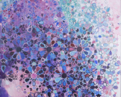 Artist: Bushra Gill
Title: Glorified
Size: 24" x 32"
Medium: Acrylic & Silkscreen on Canvas
Price: $1,500