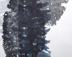 Artist: Bushra Gill
Title: Night Forest 5
Size: 22" x 30"
Medium: Monoprint and Collagraph from Laser-cut Substrate
Price: $600