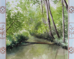 Artist: Hedaya Hasan
Title: Redwood Creek
Size: 8 x 10
Medium: Watercolor on Paper
Price: $625