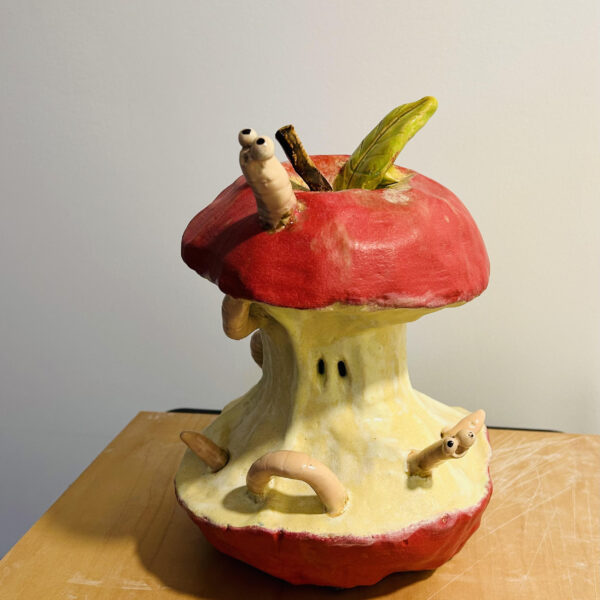 Gunnar Stukuls - Apple Being Eaten By Worms