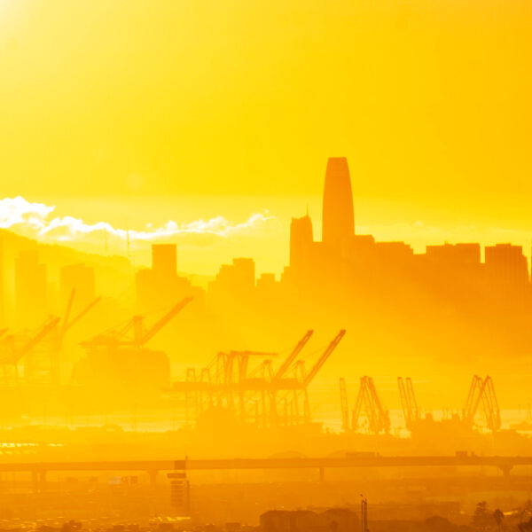 Logan Singer - Golden Cityscape